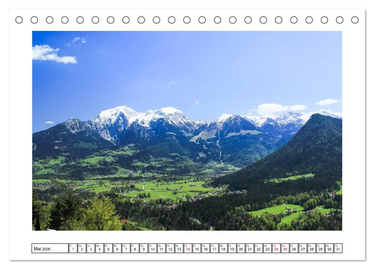Bild: 9783516683523 | Sehnsuchtsorte im Berchtesgadener Land (Tischkalender 2026 DIN A5...