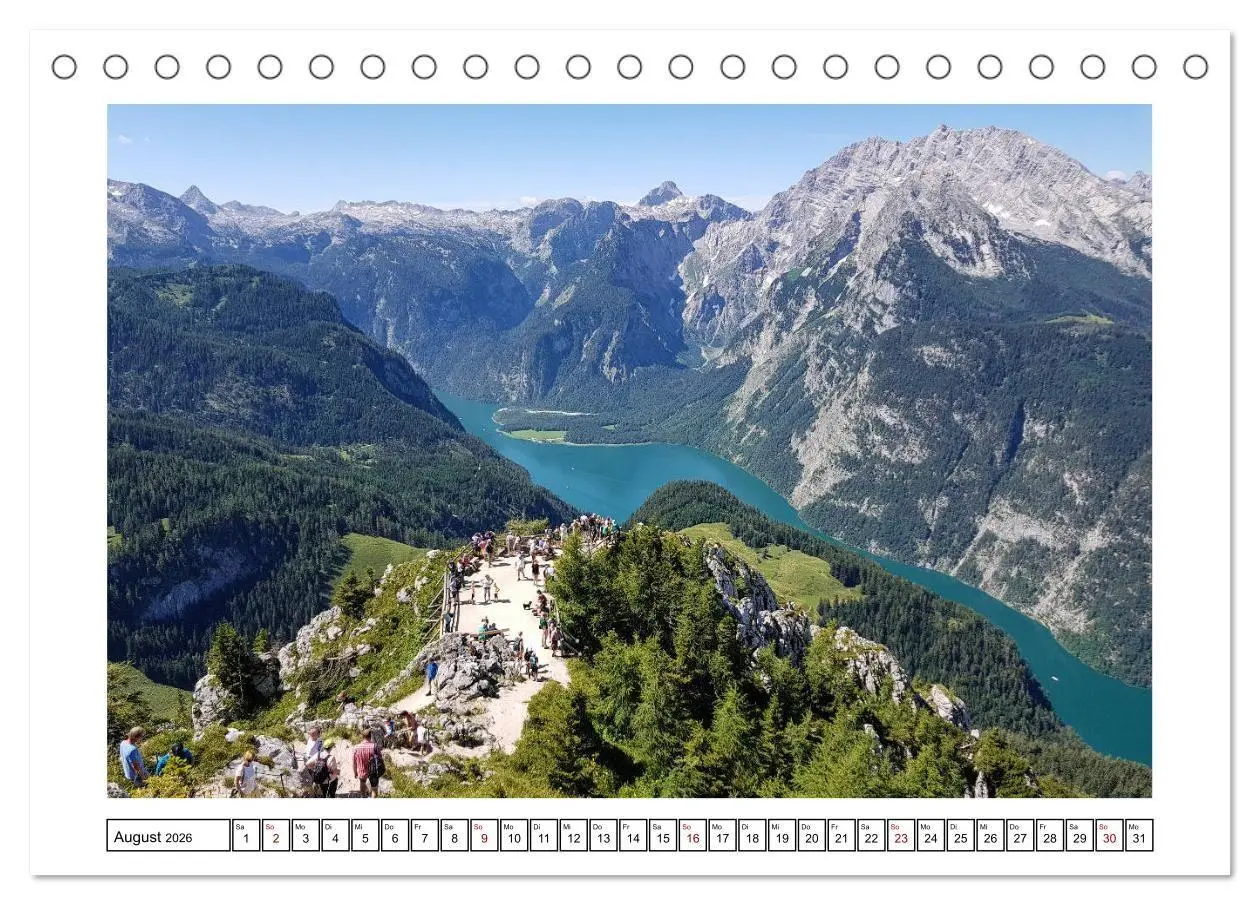 Bild: 9783516683523 | Sehnsuchtsorte im Berchtesgadener Land (Tischkalender 2026 DIN A5...