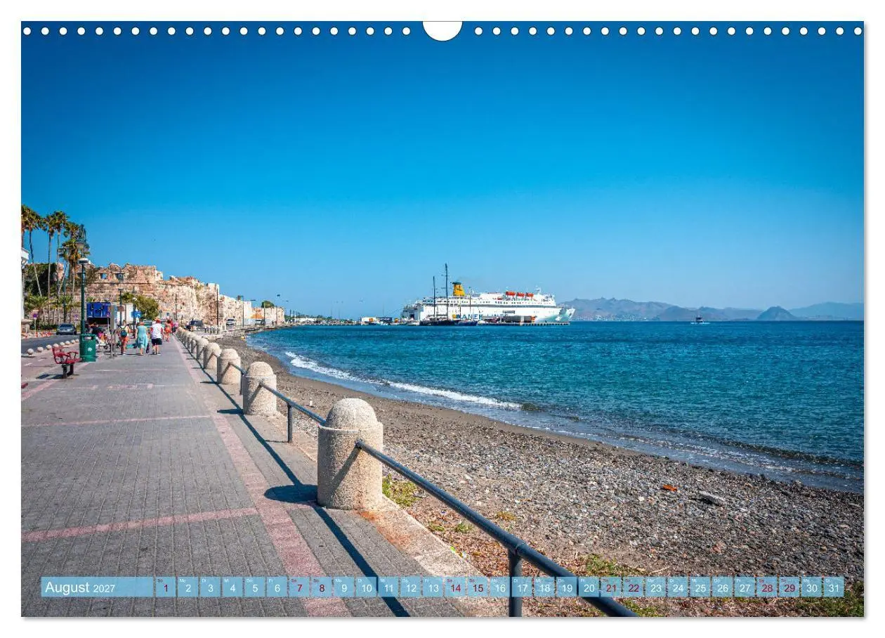 Bild: 9783516993523 | Insel Kos in Griechenland (Wandkalender 2027 DIN A3 quer), CALVENDO...