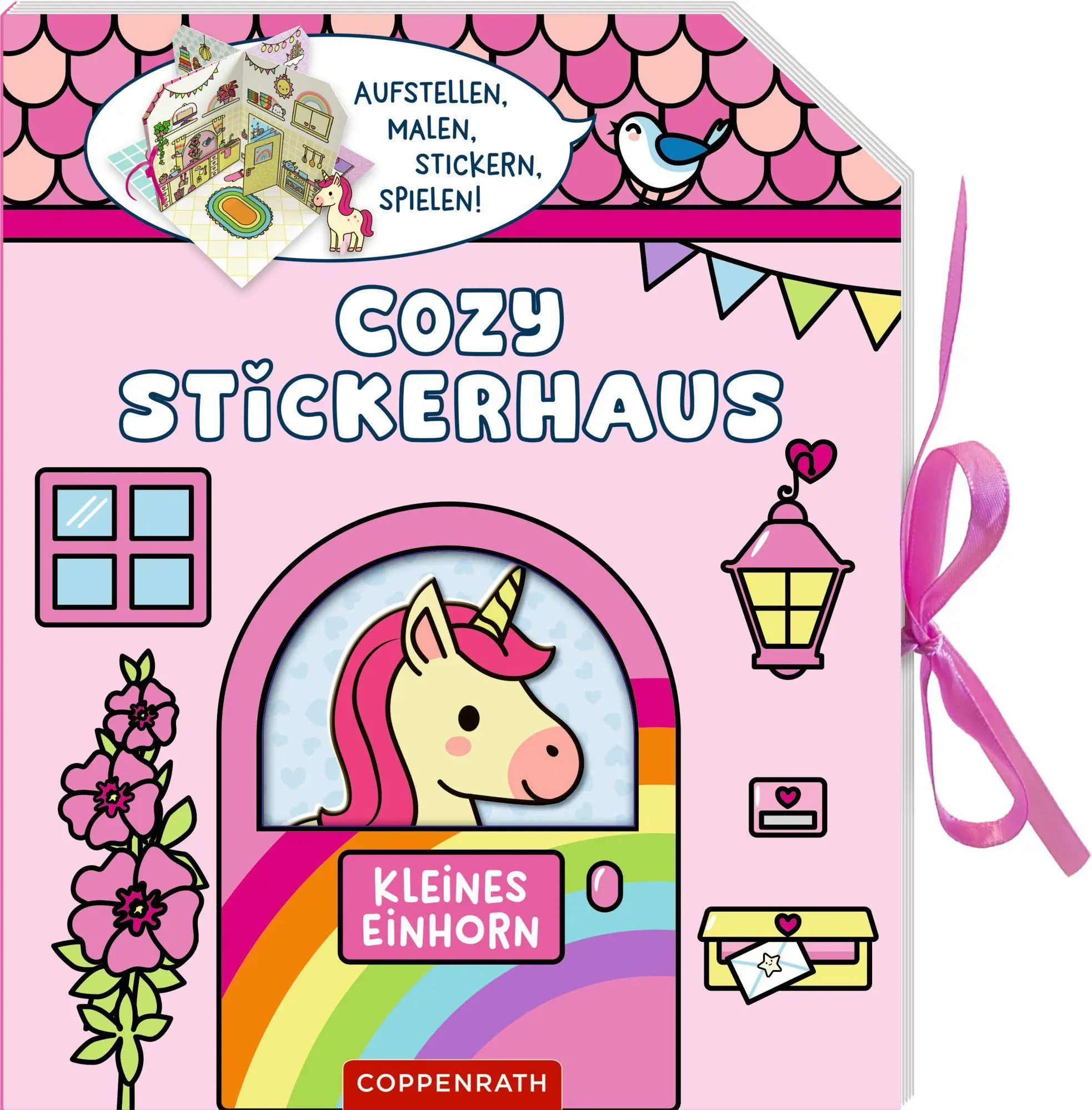 Cover: 9783649653523 | Cozy Stickerhaus | Kleines Einhorn | Carmen Eisendle | Buch | 8 S.
