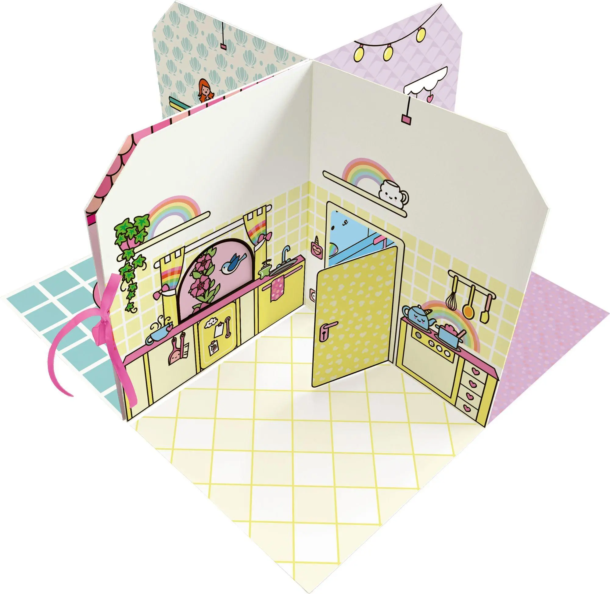 Bild: 9783649653523 | Cozy Stickerhaus | Kleines Einhorn | Carmen Eisendle | Buch | 8 S.