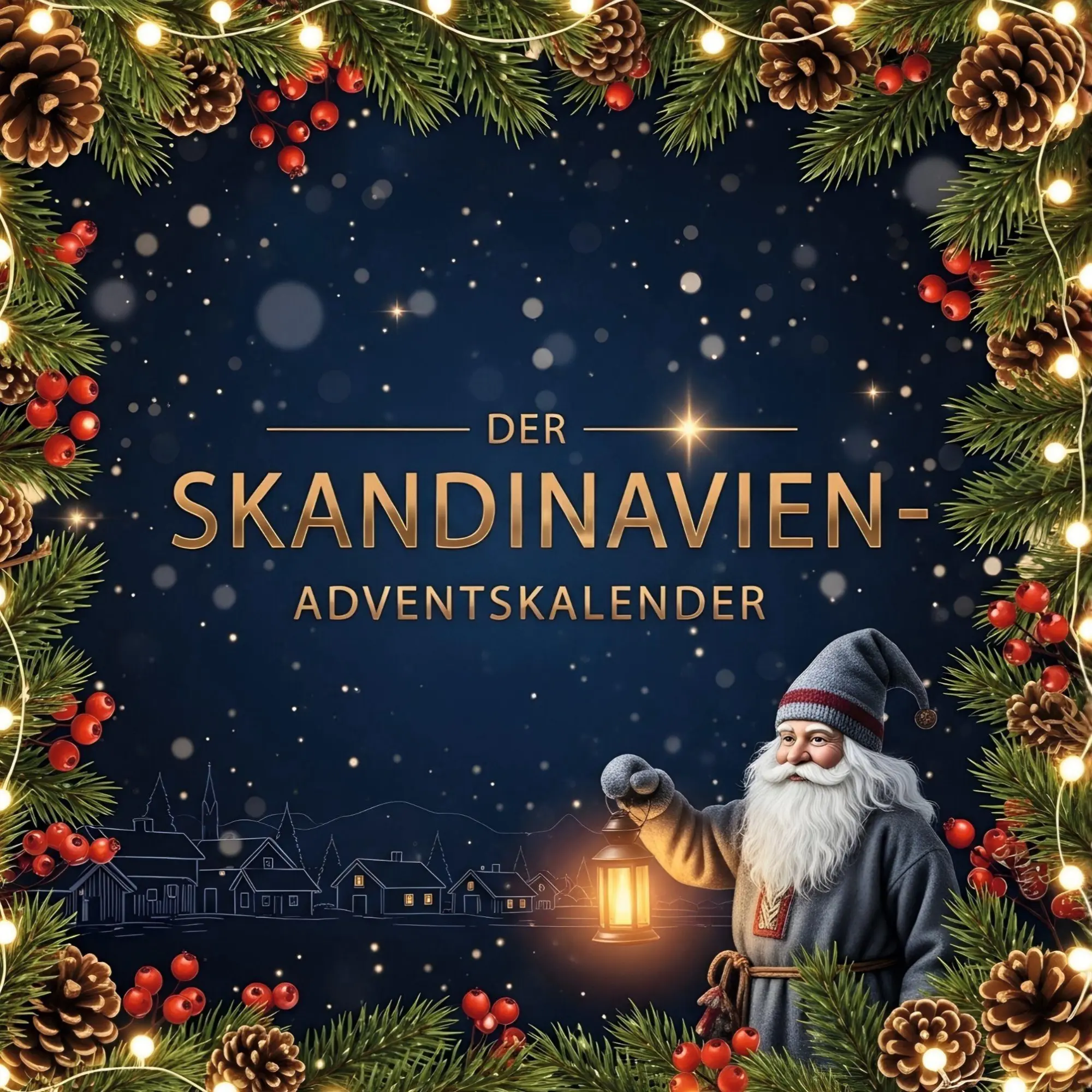 Cover: 9783695333523 | Der Skandinavien-Adventskalender | Nele Schneider | Taschenbuch | 2025