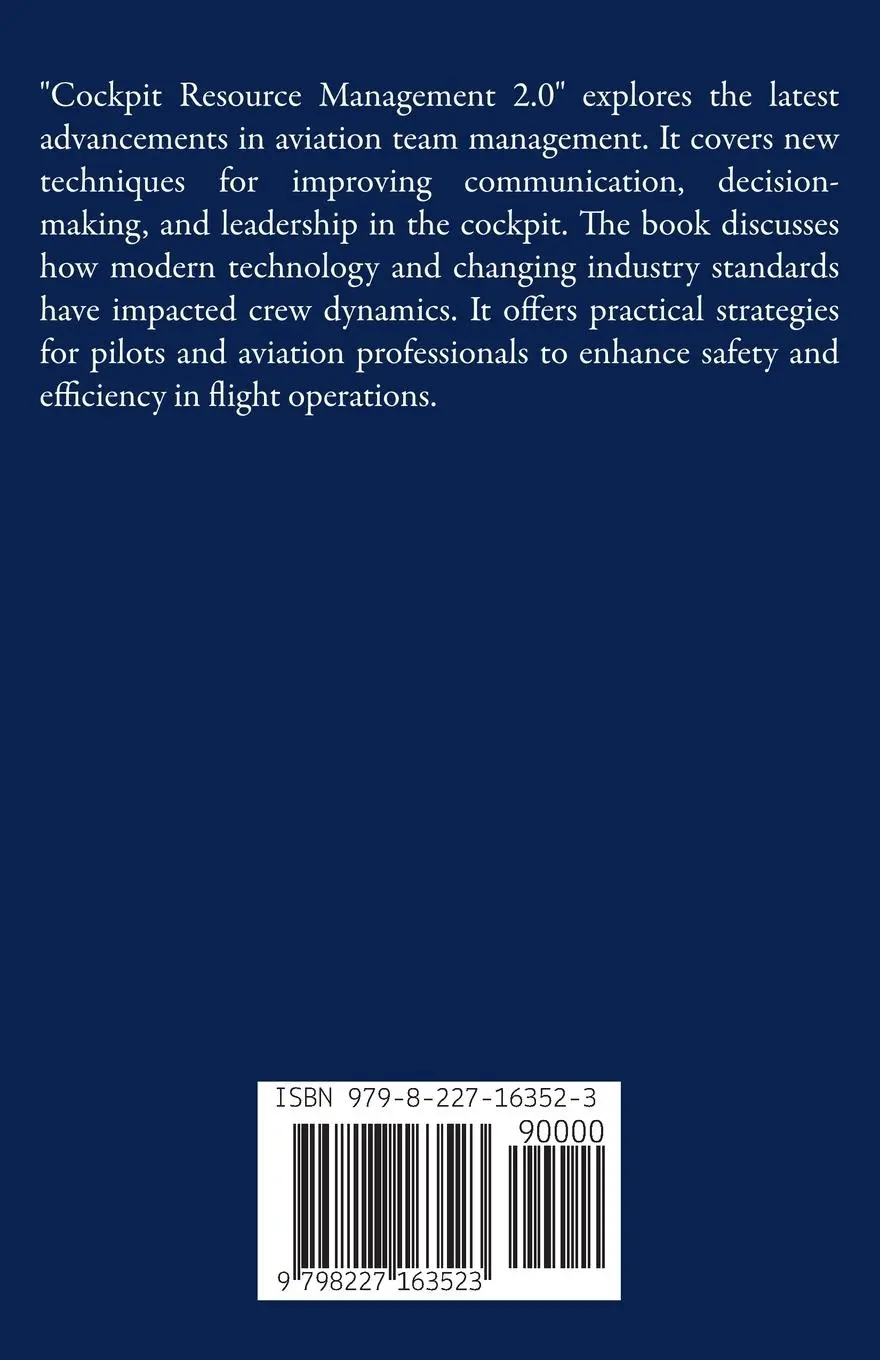 Rückseite: 9798227163523 | Cockpit Resource Management 2.0 new Resource of CRM | Cpt Roy | Buch