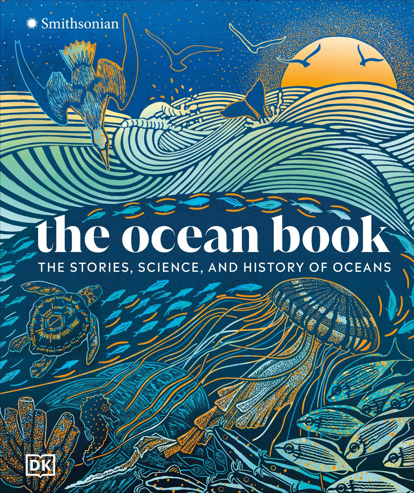 Cover: 9780593963623 | The Ocean Book | The Stories, Science, and History of Oceans | Dk