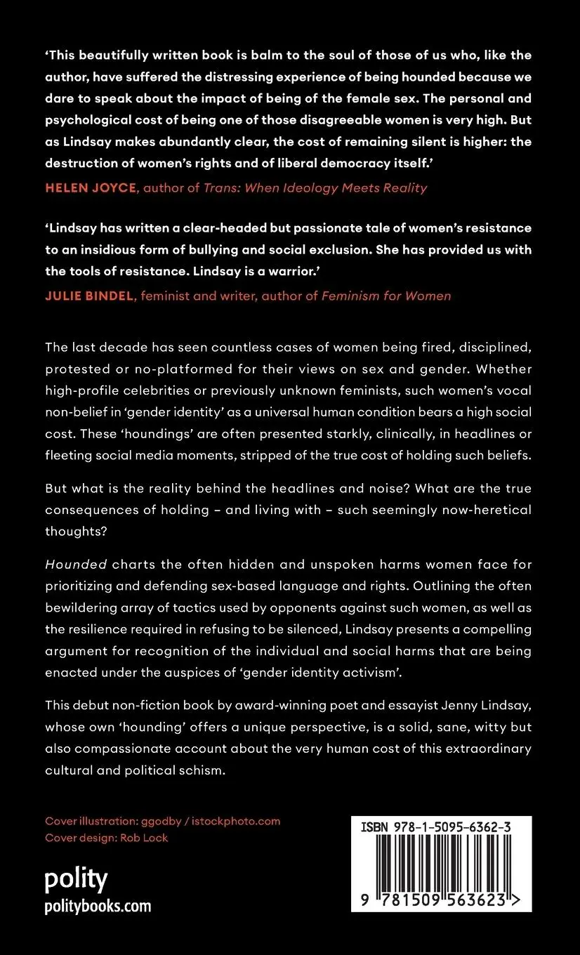 Rückseite: 9781509563623 | Hounded | Women, Harms and the Gender Wars | Jenny Lindsay | Buch