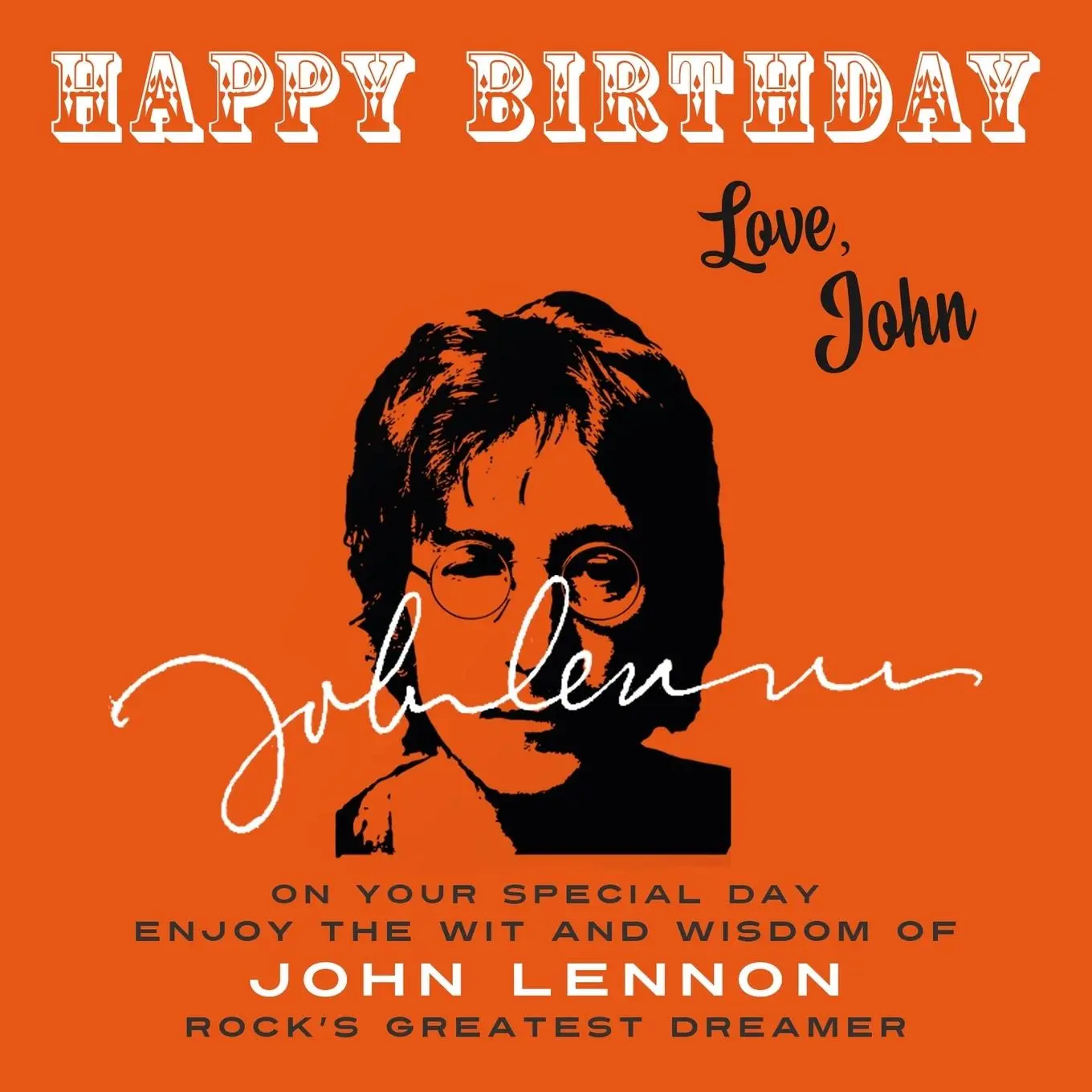 Cover: 9781915393623 | Happy Birthday-Love, John | John Lennon | Taschenbuch | Englisch
