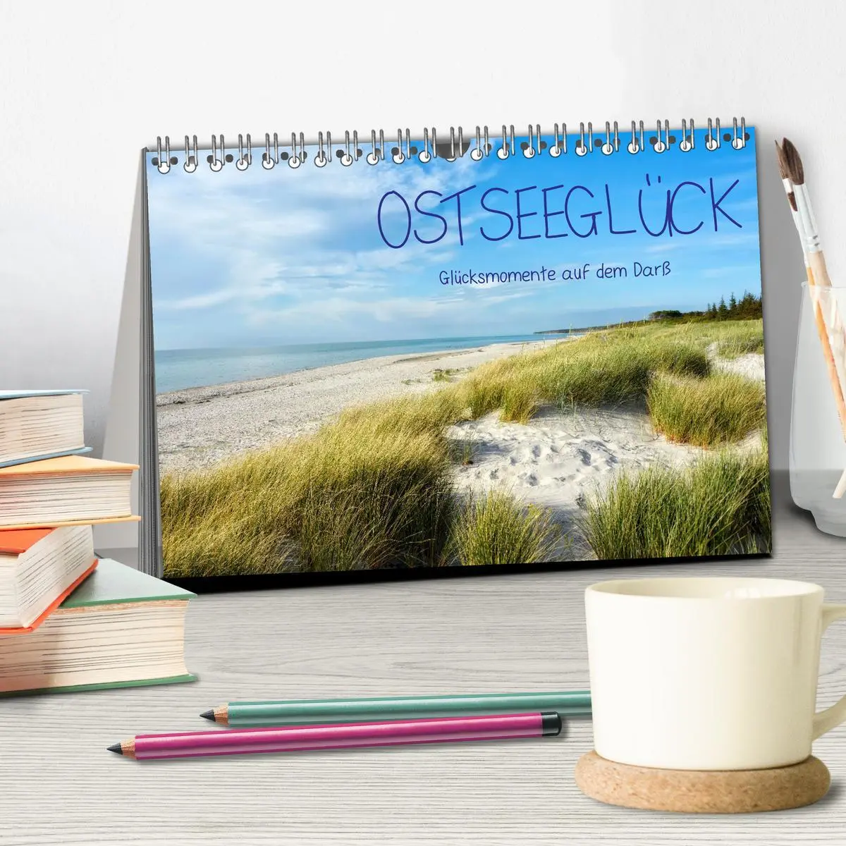 Bild: 9783457413623 | OSTSEEGLÜCK - Glücksmomente auf dem Darß (Tischkalender 2026 DIN A5...