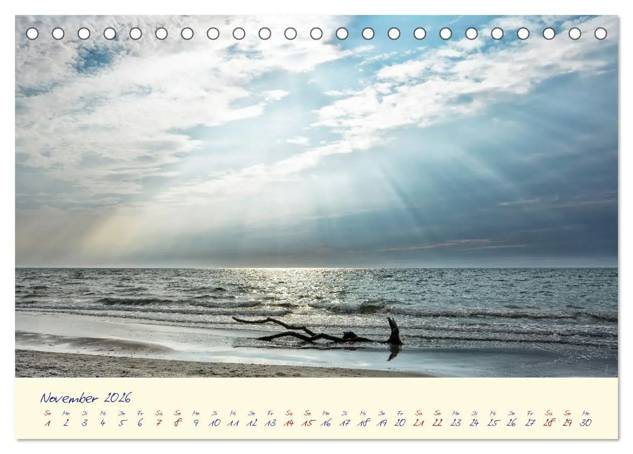 Bild: 9783457413623 | OSTSEEGLÜCK - Glücksmomente auf dem Darß (Tischkalender 2026 DIN A5...