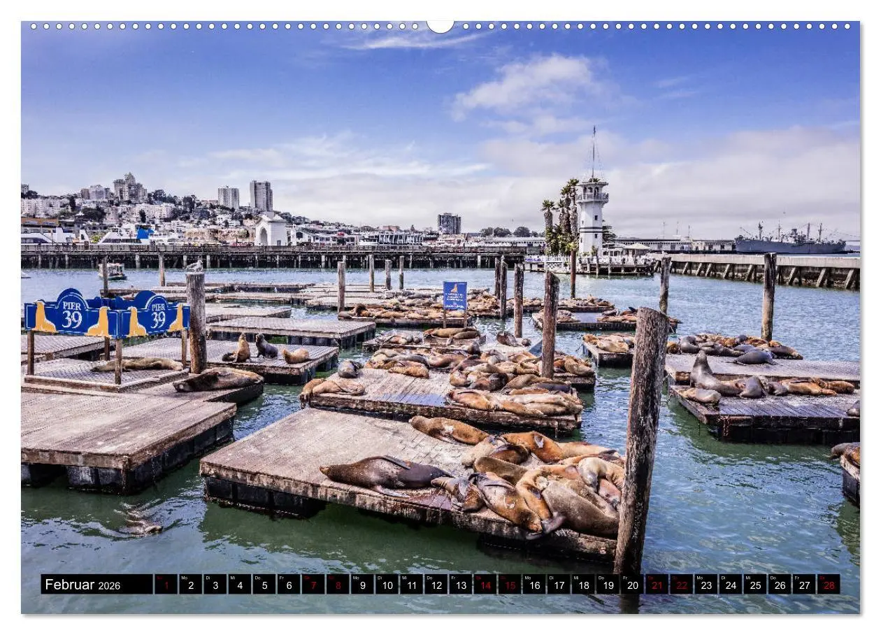 Bild: 9783457893623 | San Francisco Moments (Wandkalender 2026 DIN A2 quer), CALVENDO...