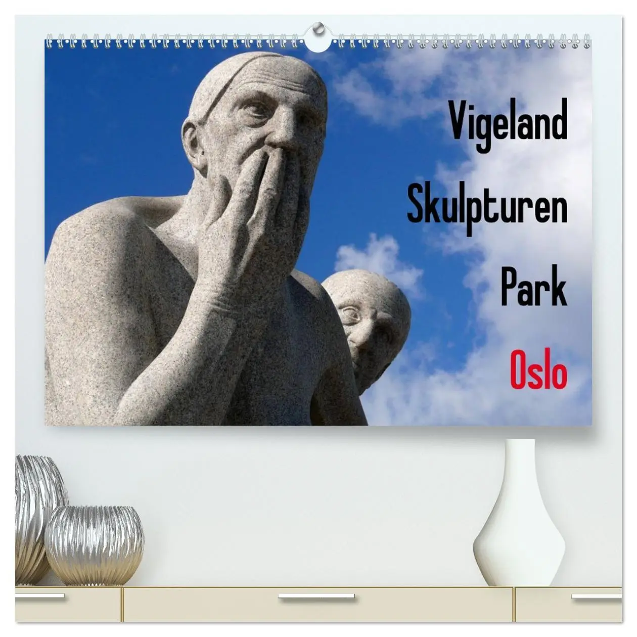 Cover: 9783516123623 | Vigeland Skulpturen Park Oslo (hochwertiger Premium Wandkalender...