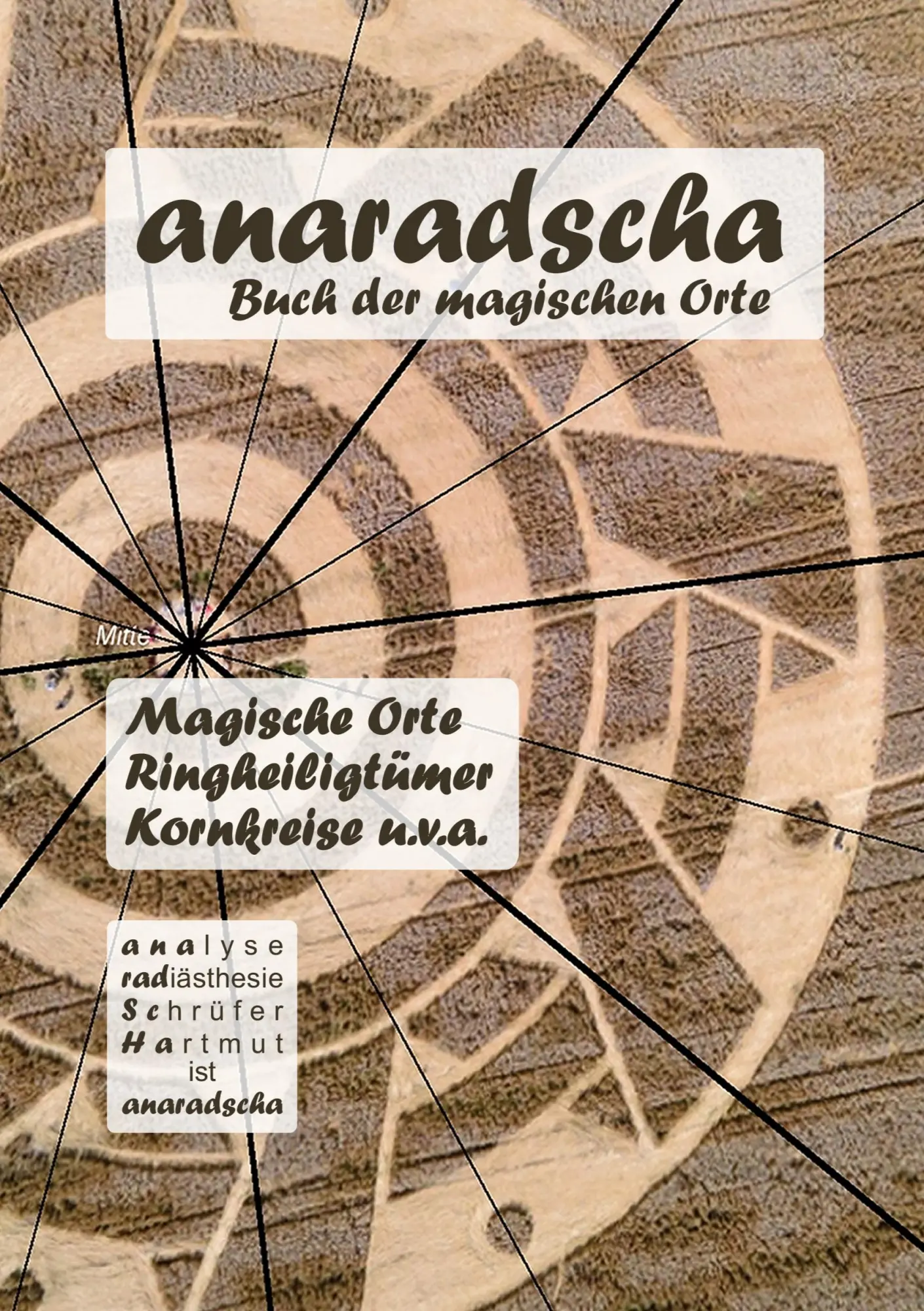 Cover: 9783743143623 | anaradscha - Orte | Buch der magischen Orte | Hartmut Schrüfer | Buch