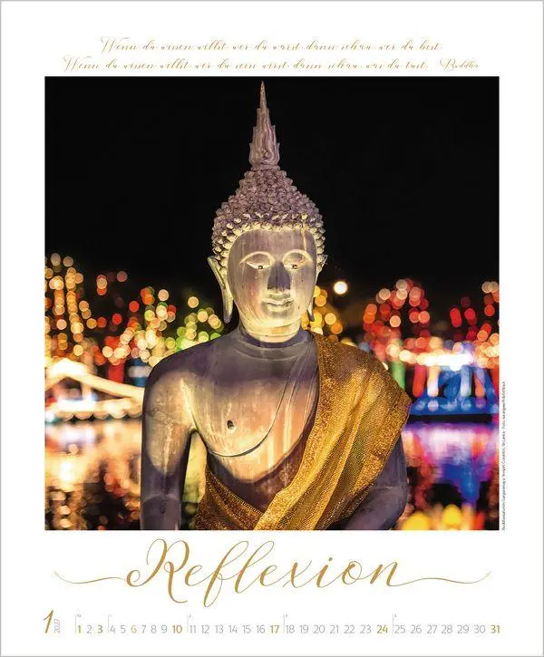 Bild: 9783819303623 | Buddhistische Weisheiten 2027 | Verlag Korsch | Kalender | 14 S.
