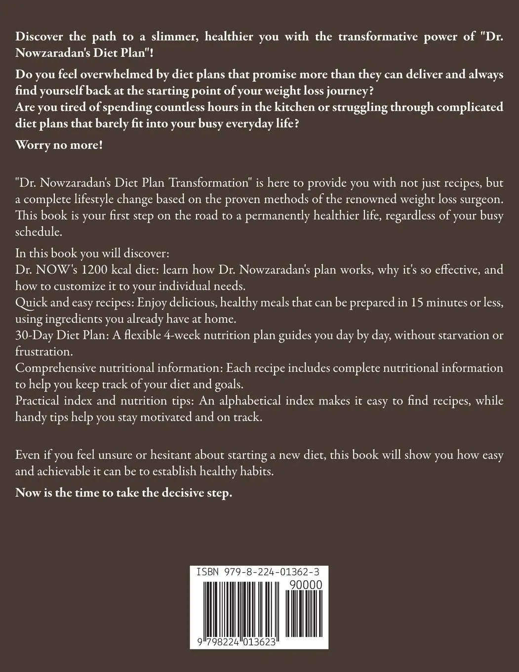 Rückseite: 9798224013623 | Dr. Nowzaradan's Diet Plan | Ramirez Sanchez | Taschenbuch | Englisch
