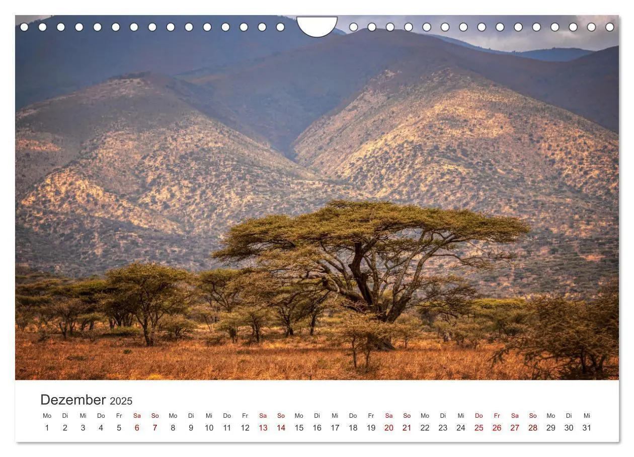 Bild: 9783435003723 | Tansania - Am Fuße des Kilimandscharo. (Wandkalender 2025 DIN A4...