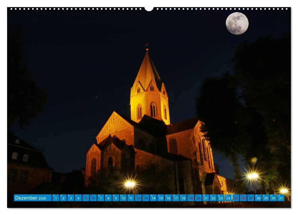 Bild: 9783457883723 | Essen Lichter der Nacht (Wandkalender 2026 DIN A2 quer), CALVENDO...
