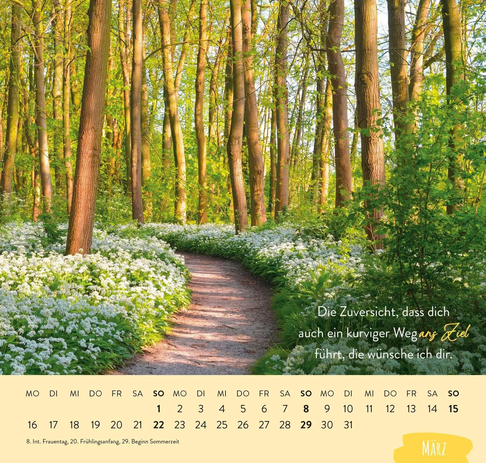Bild: 4036442013823 | Wandkalender 2026: Was ich dir wünsche für deinen Weg | Groh Verlag