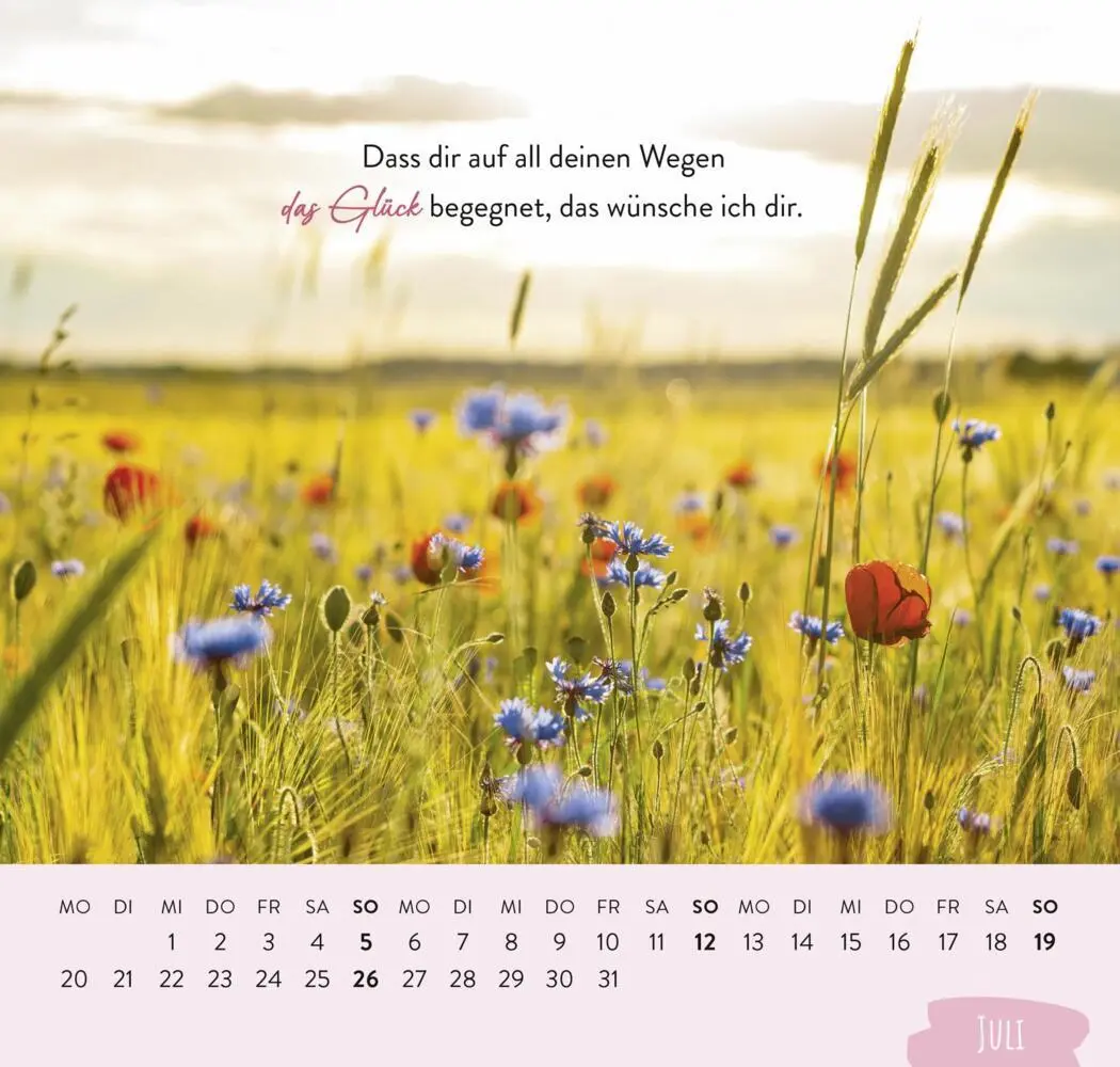 Bild: 4036442013823 | Wandkalender 2026: Was ich dir wünsche für deinen Weg | Groh Verlag