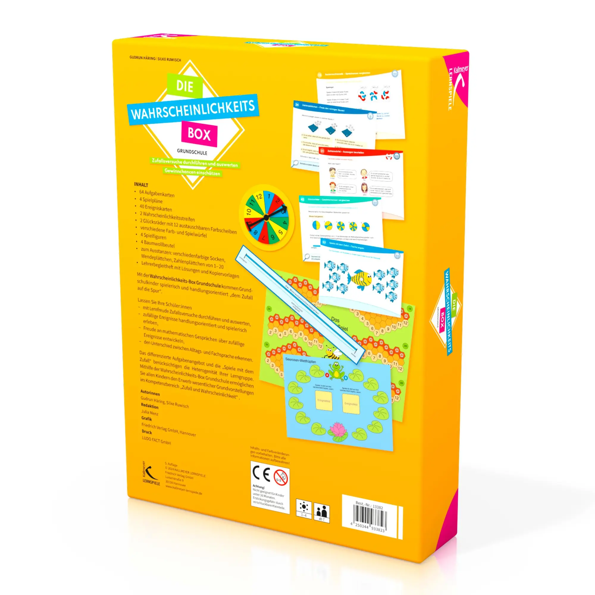 Rückseite: 4250344933823 | Die Wahrscheinlichkeits-Box Grundschule | Gudrun Häring (u. a.) | 2012