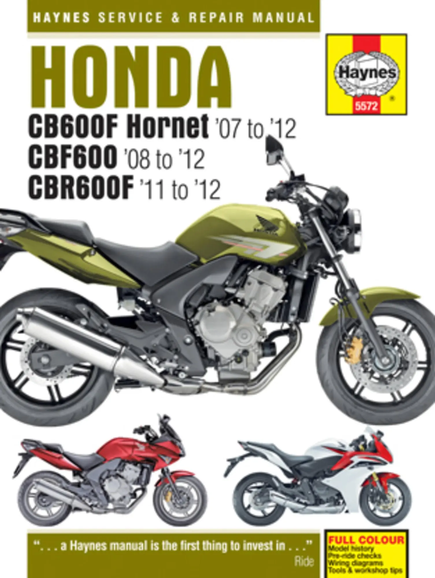 Cover: 9781785213823 | Honda CB600 Hornet, CBF600 &amp; CBR600F (07 - 12) | Matthew Coombs | Buch