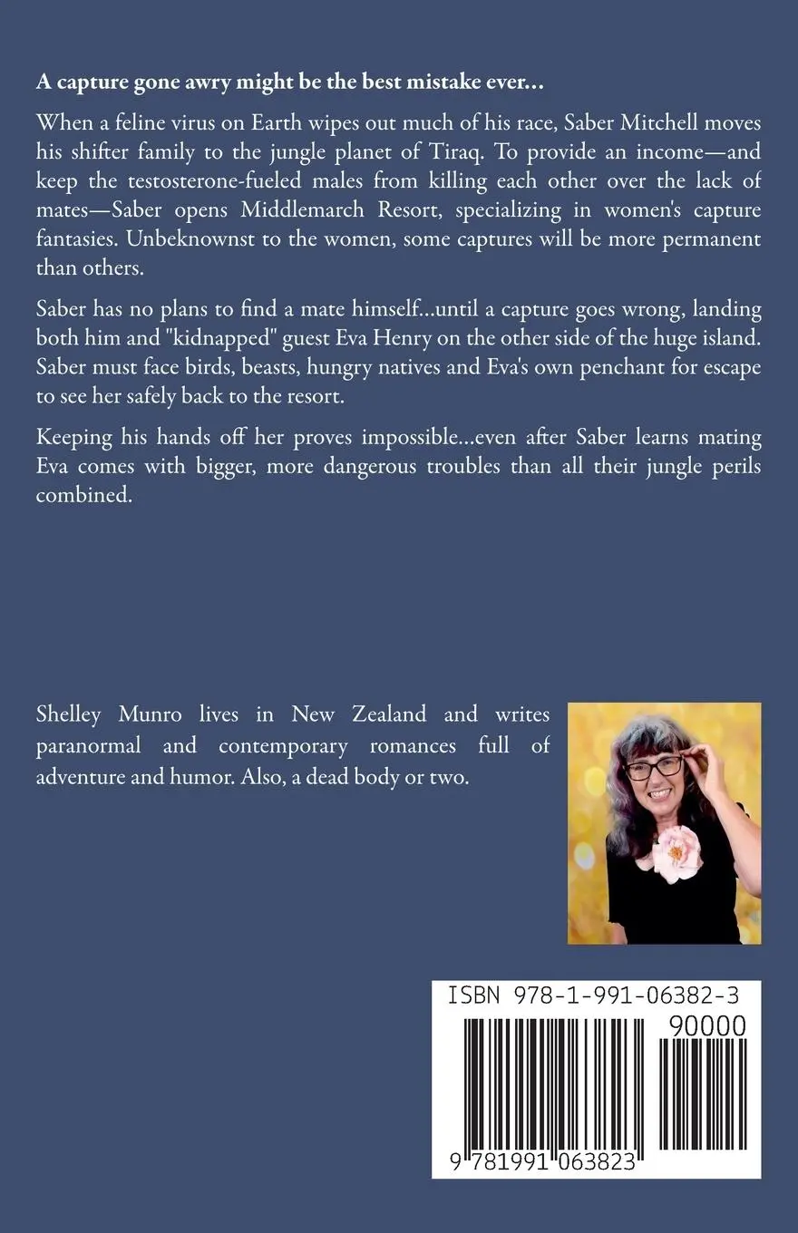 Rückseite: 9781991063823 | Snared by Saber | Shelley Munro | Taschenbuch | Middlemarch Capture