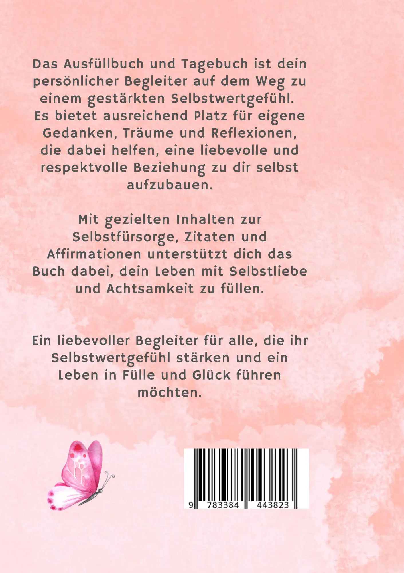 Rückseite: 9783384443823 | Selbstliebe: Wertvoll und stark in 30 Tagen: Das Ausfüllbuch zur...