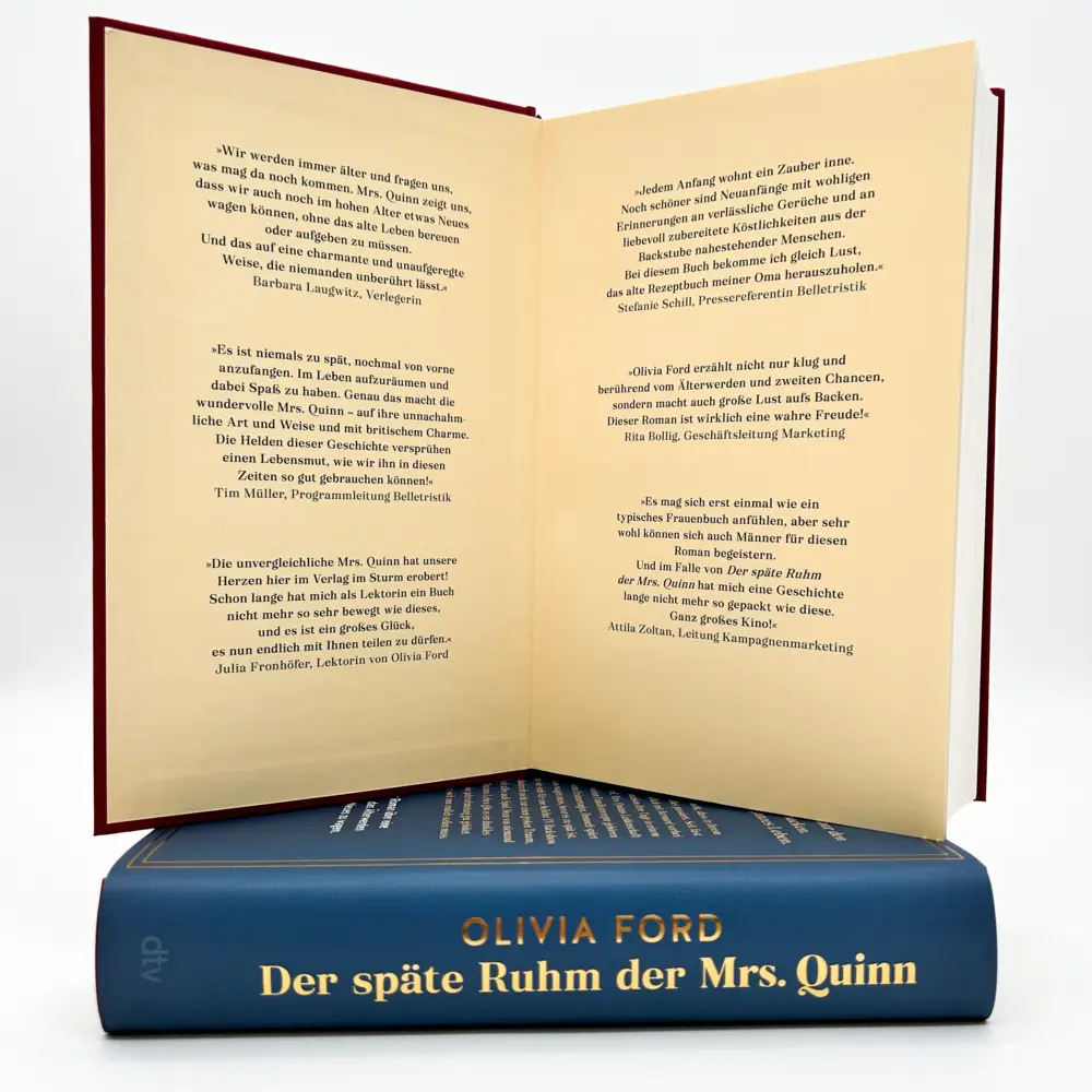 Bild: 9783423283823 | Der späte Ruhm der Mrs. Quinn | Olivia Ford | Buch | 400 S. | Deutsch