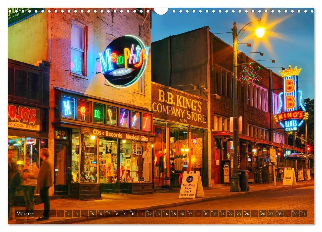 Bild: 9783435163823 | Grand Old South - Die Südstaaten der USA (Wandkalender 2025 DIN A3...
