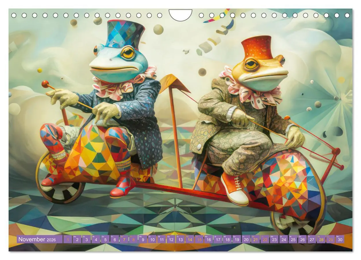 Bild: 9783457323823 | Zirkusfantasien - Bezaubernd fremdartig (Wandkalender 2026 DIN A4...