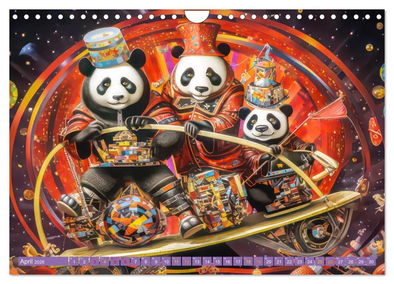 Bild: 9783457323823 | Zirkusfantasien - Bezaubernd fremdartig (Wandkalender 2026 DIN A4...