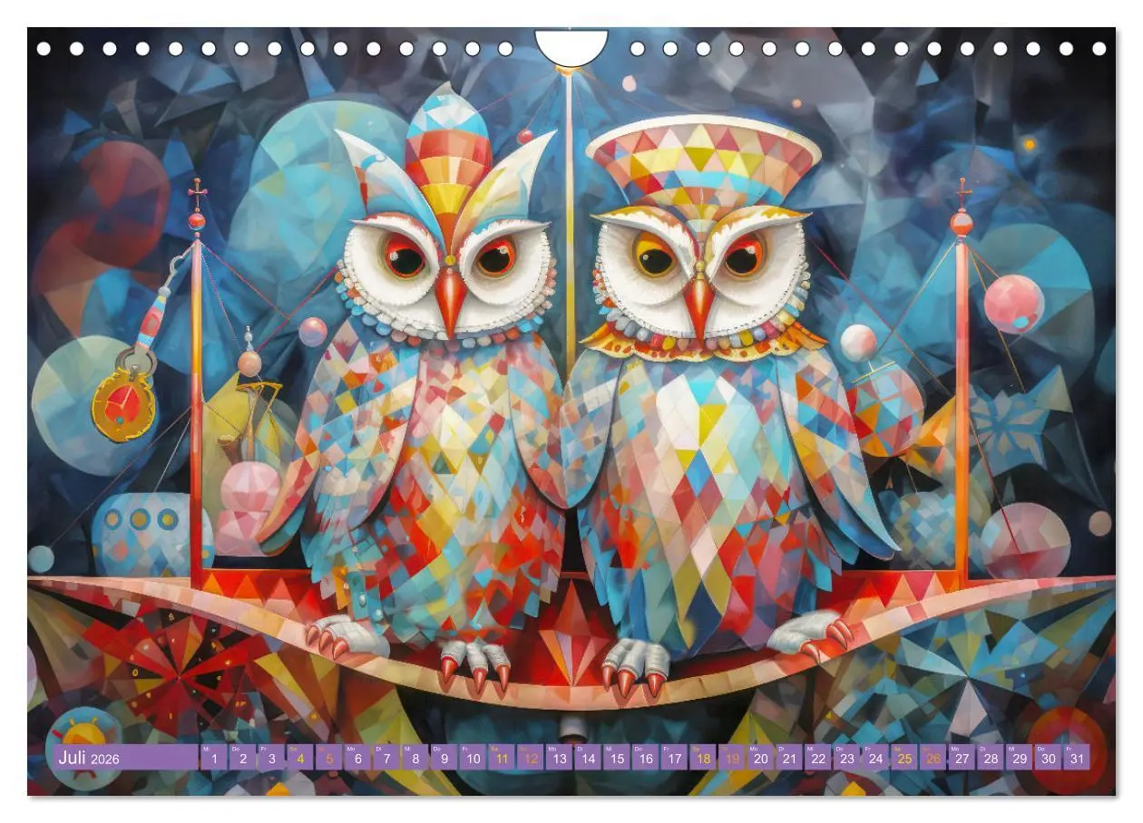 Bild: 9783457323823 | Zirkusfantasien - Bezaubernd fremdartig (Wandkalender 2026 DIN A4...