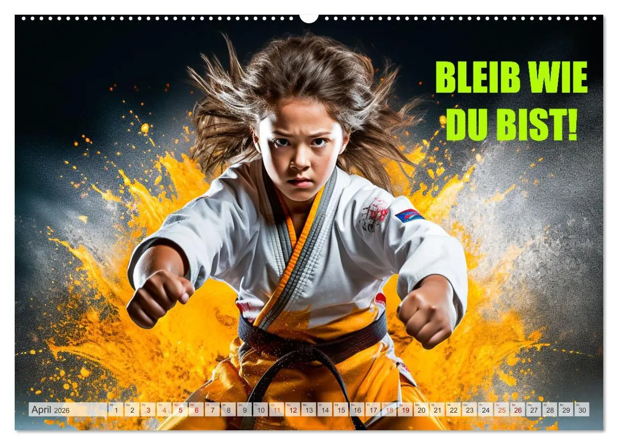 Bild: 9783457493823 | Judo und Motivation (Wandkalender 2026 DIN A2 quer), CALVENDO...