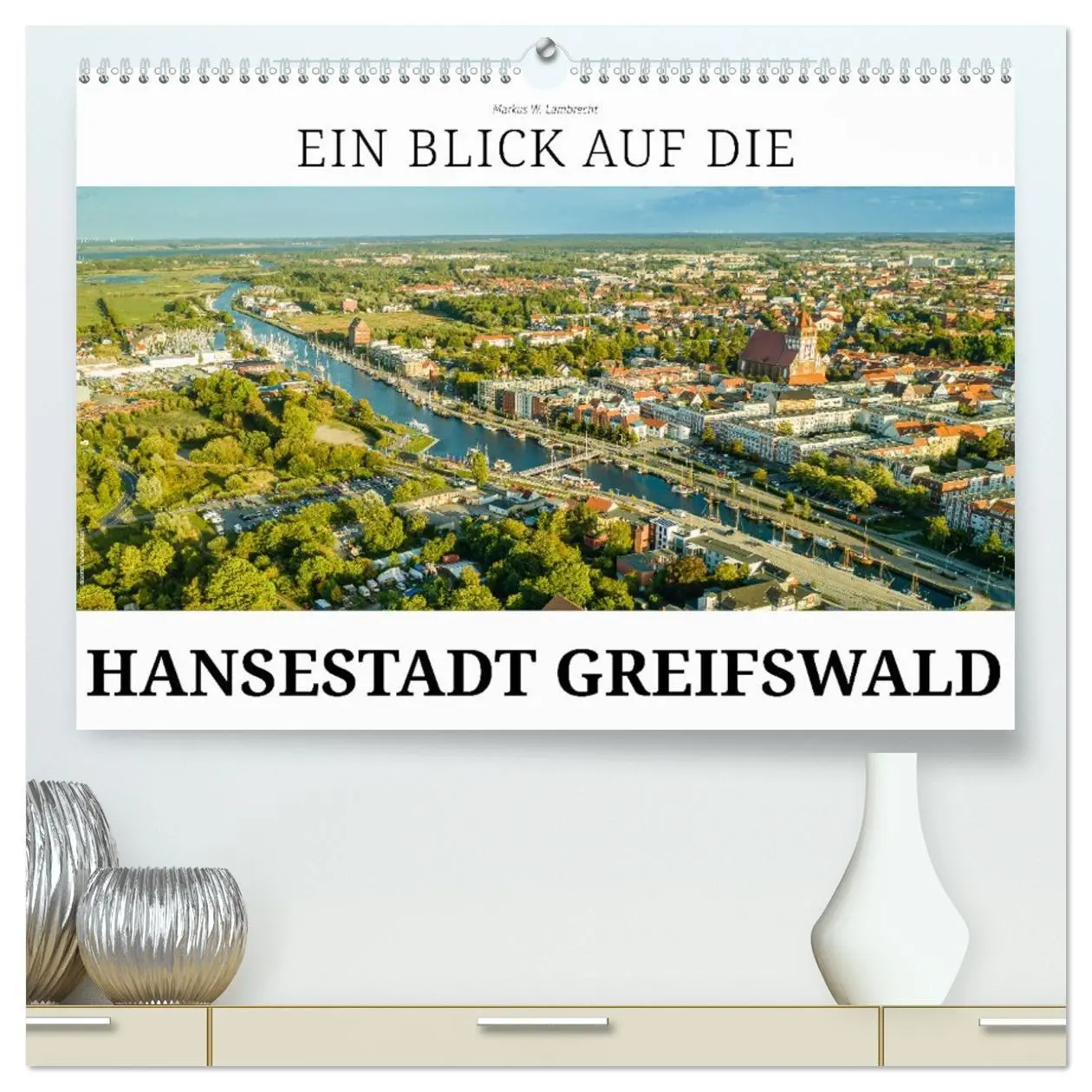 Cover: 9783457703823 | Ein Blick auf die Hansestadt Greifswald (hochwertiger Premium...