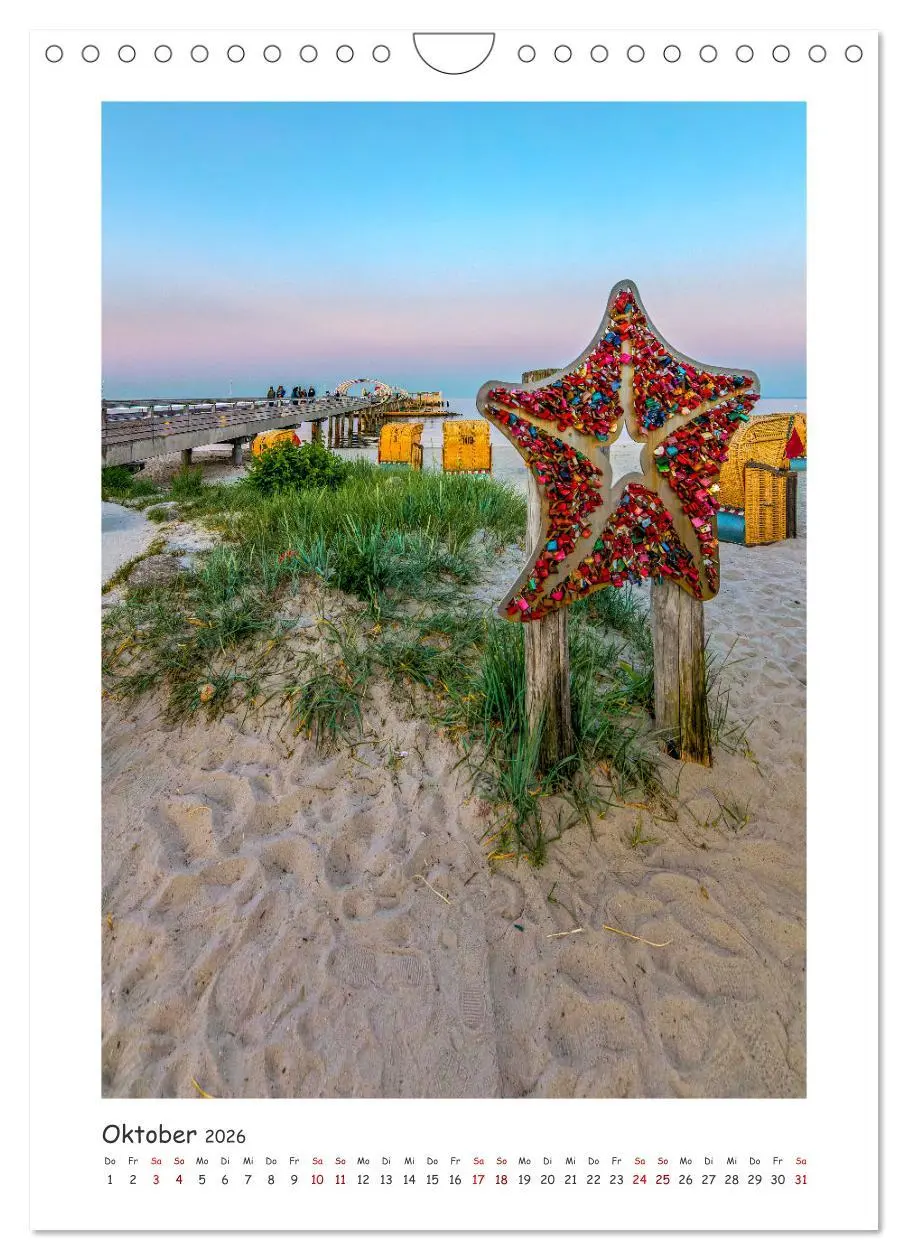 Bild: 9783516343823 | Lübecker Bucht Seebäder an der Ostsee (Wandkalender 2026 DIN A4...