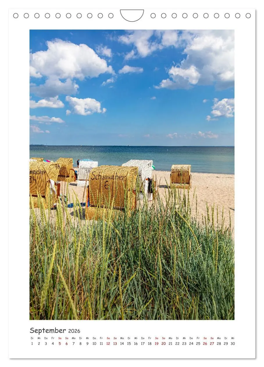 Bild: 9783516343823 | Lübecker Bucht Seebäder an der Ostsee (Wandkalender 2026 DIN A4...