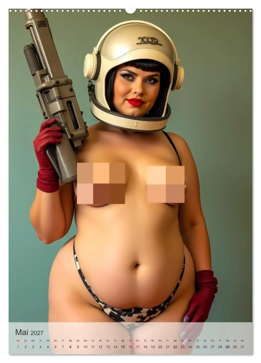 Bild: 9783516963823 | Pin-up Girls - Sexy Vintage Diven (Wandkalender 2027 DIN A2 hoch),...