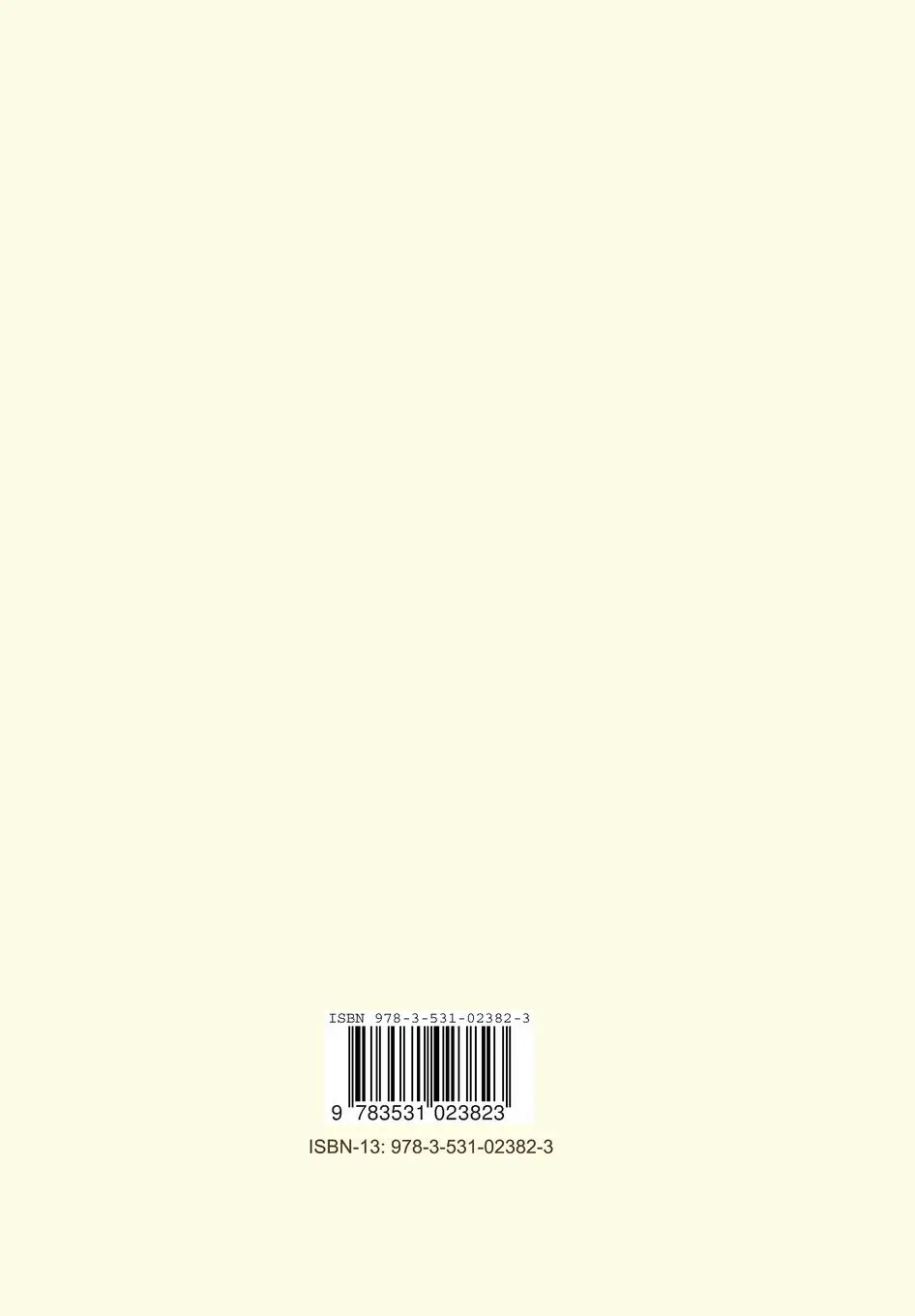 Rückseite: 9783531023823 | Herstellung und Untersuchung von Galliumarsenid-Einkristallen | Buch