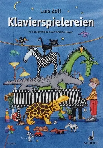 Cover: 9790001113823 | Klavierspielereien | Luis Zett | Buch | Schott Music