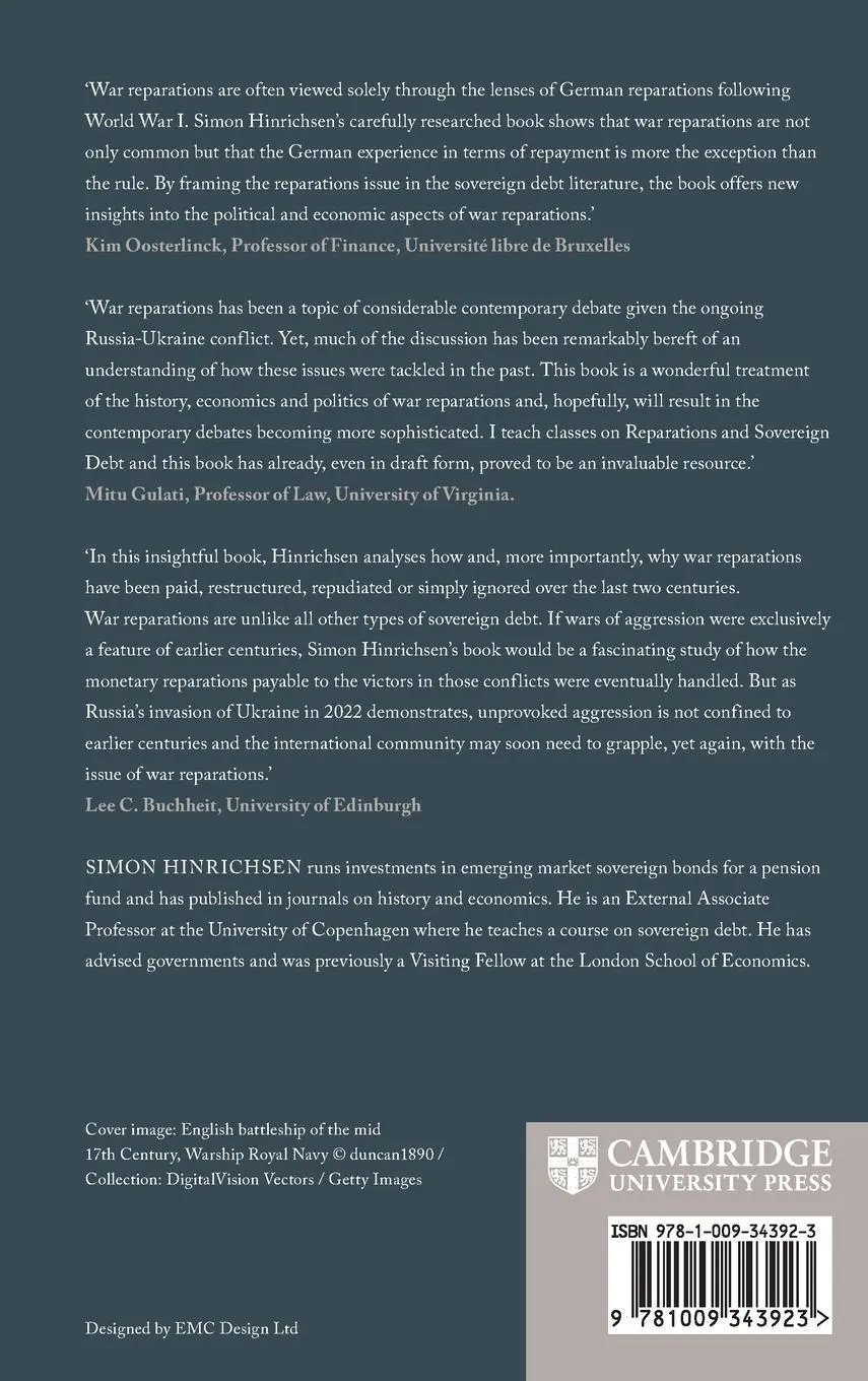Rückseite: 9781009343923 | When Nations Can't Default | Simon Hinrichsen | Buch | Englisch | 2023