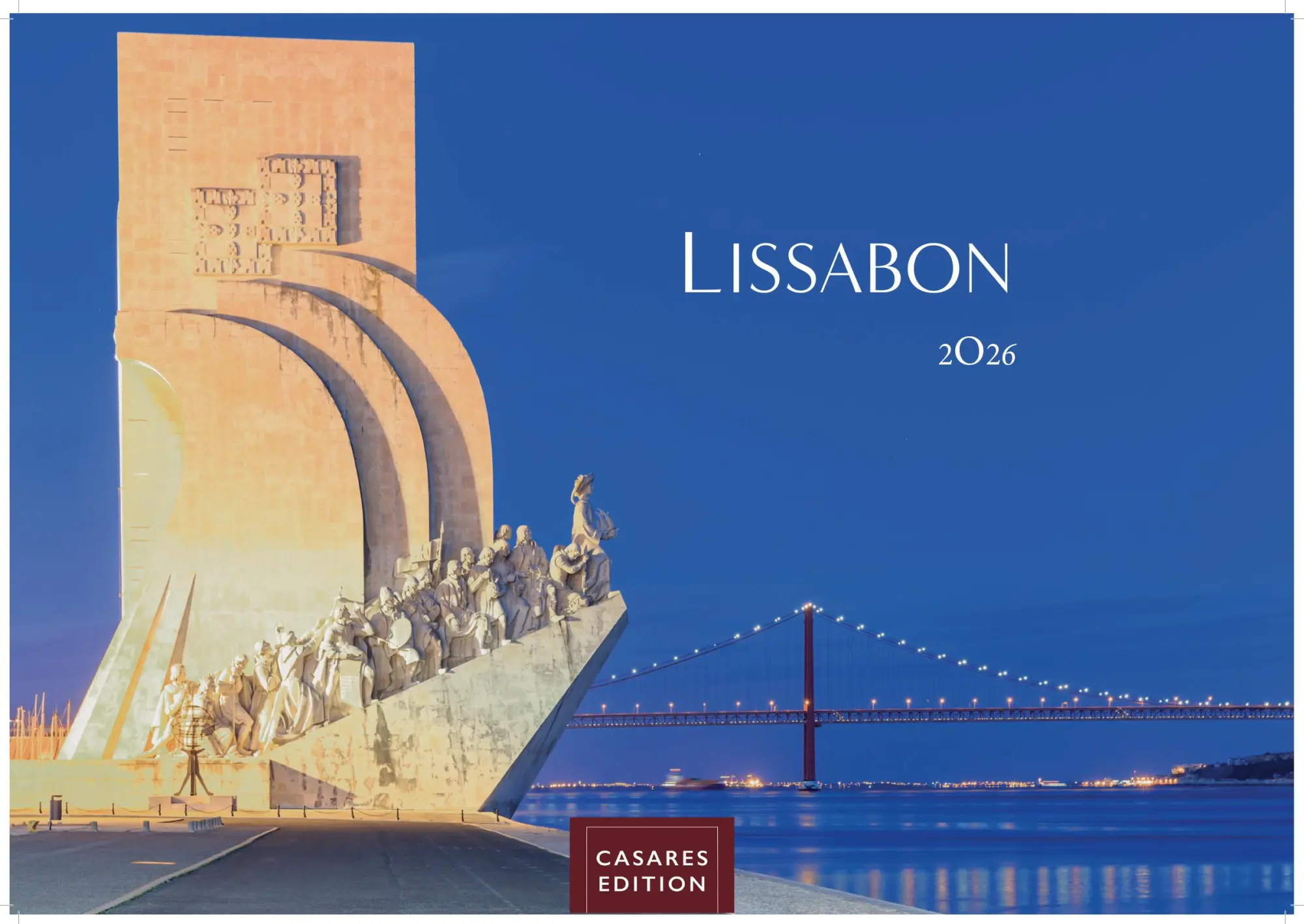 Cover: 9781835243923 | Lissabon 2026 L 35x50cm | Kalender | 14 S. | Deutsch | 2026