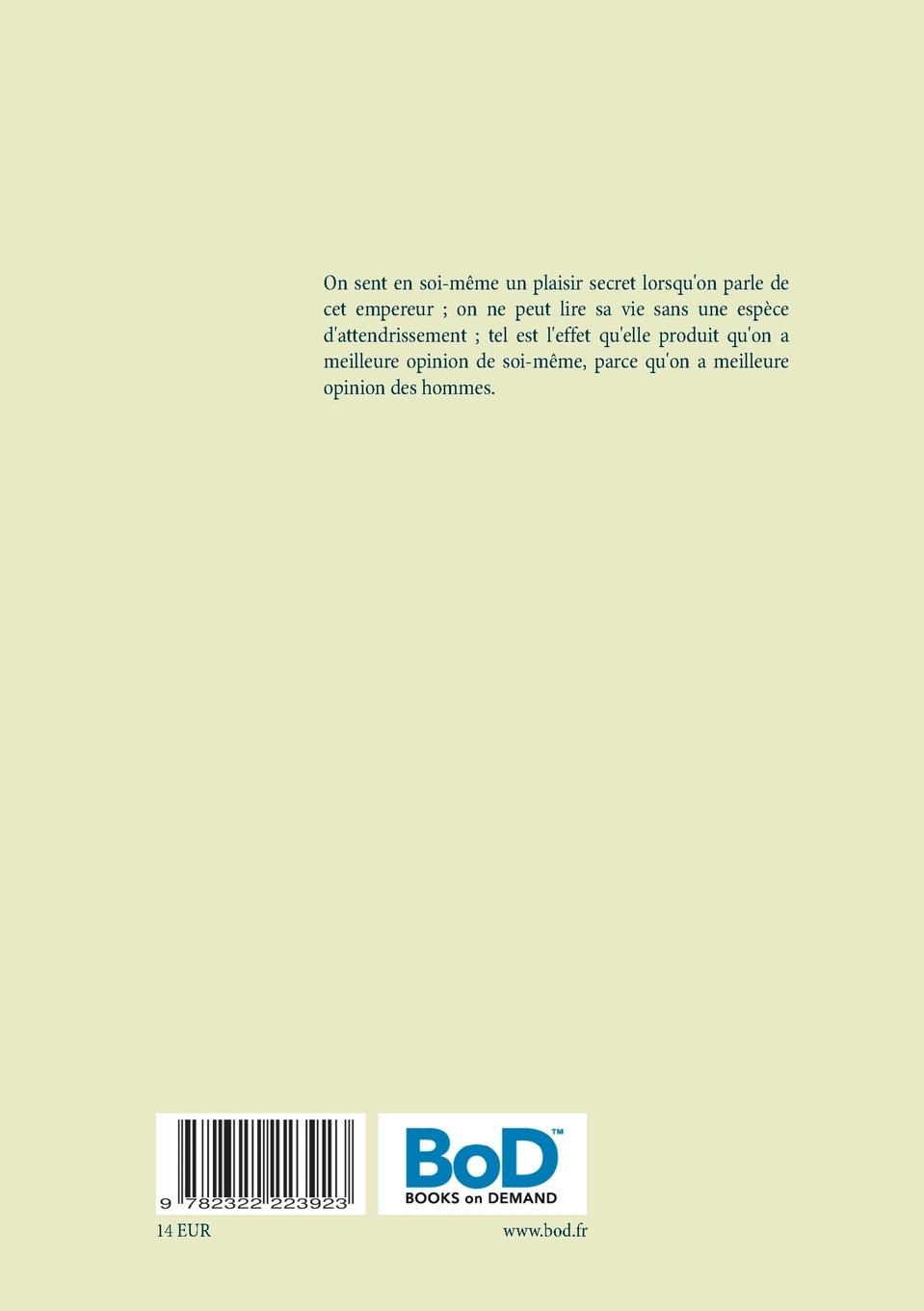 Rückseite: 9782322223923 | Pensées pour moi-même | Marc Aurèle | Taschenbuch | Paperback | 146 S.