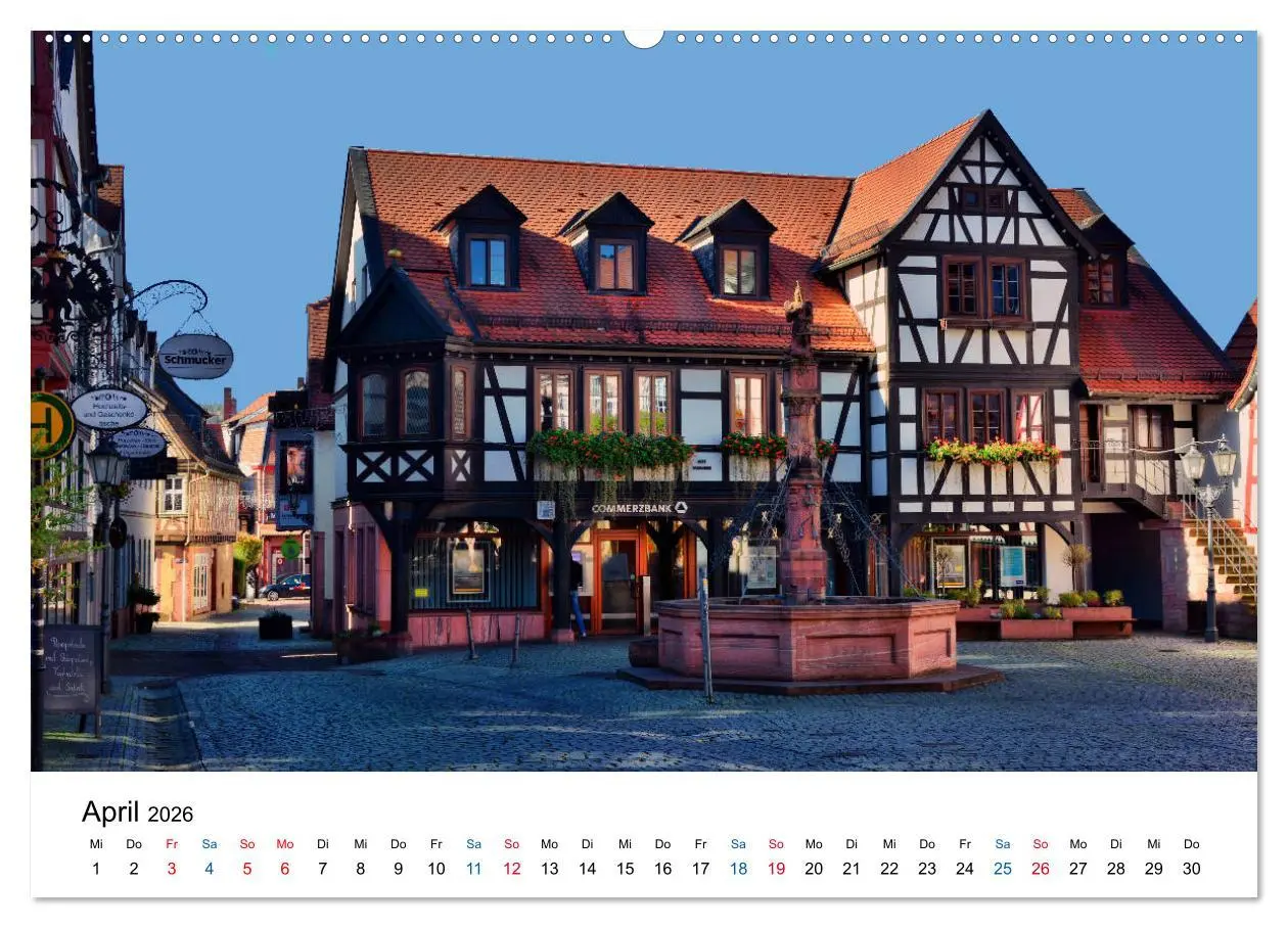 Bild: 9783457863923 | Michelstadt - Fachwerkromantik im Odenwald (Wandkalender 2026 DIN...