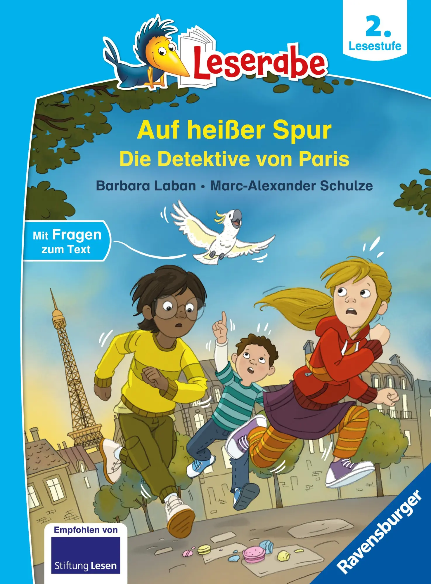 Cover: 9783473463923 | Leserabe 2. Lesestufe - Auf heißer Spur - Die Detektive von Paris