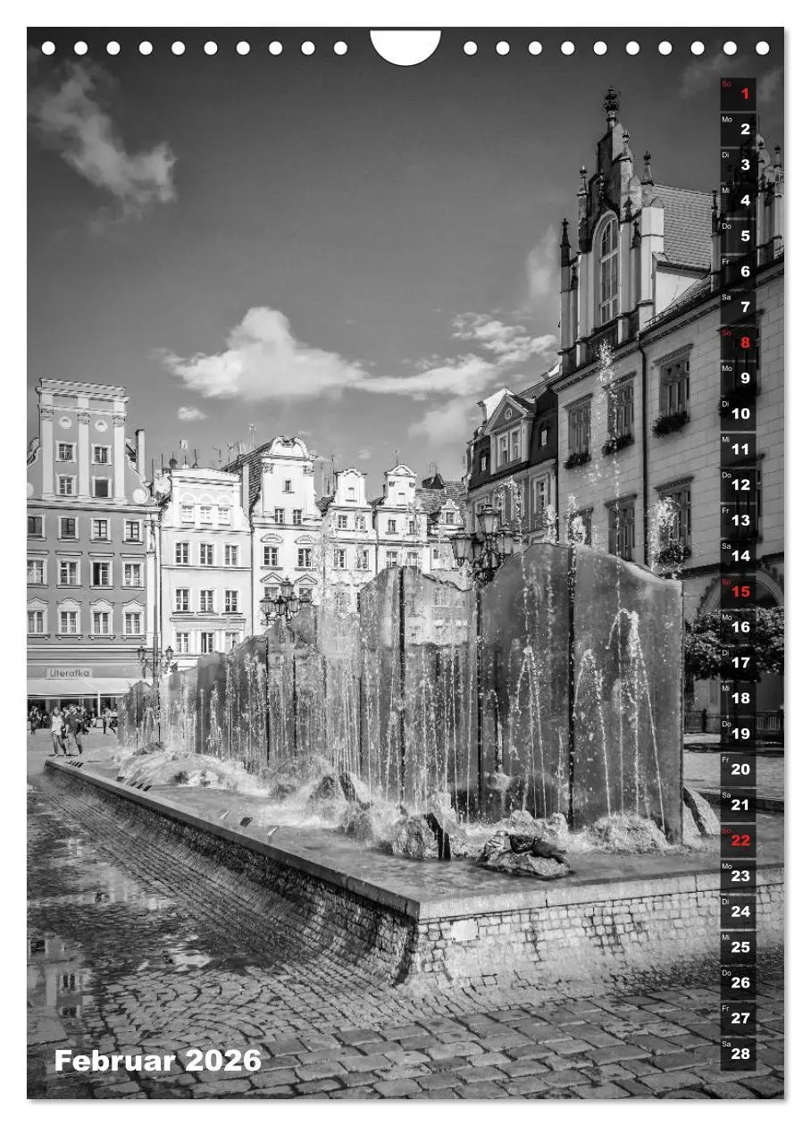 Bild: 9783516403923 | BRESLAU SCHWARZWEIß (Wandkalender 2026 DIN A4 hoch), CALVENDO...