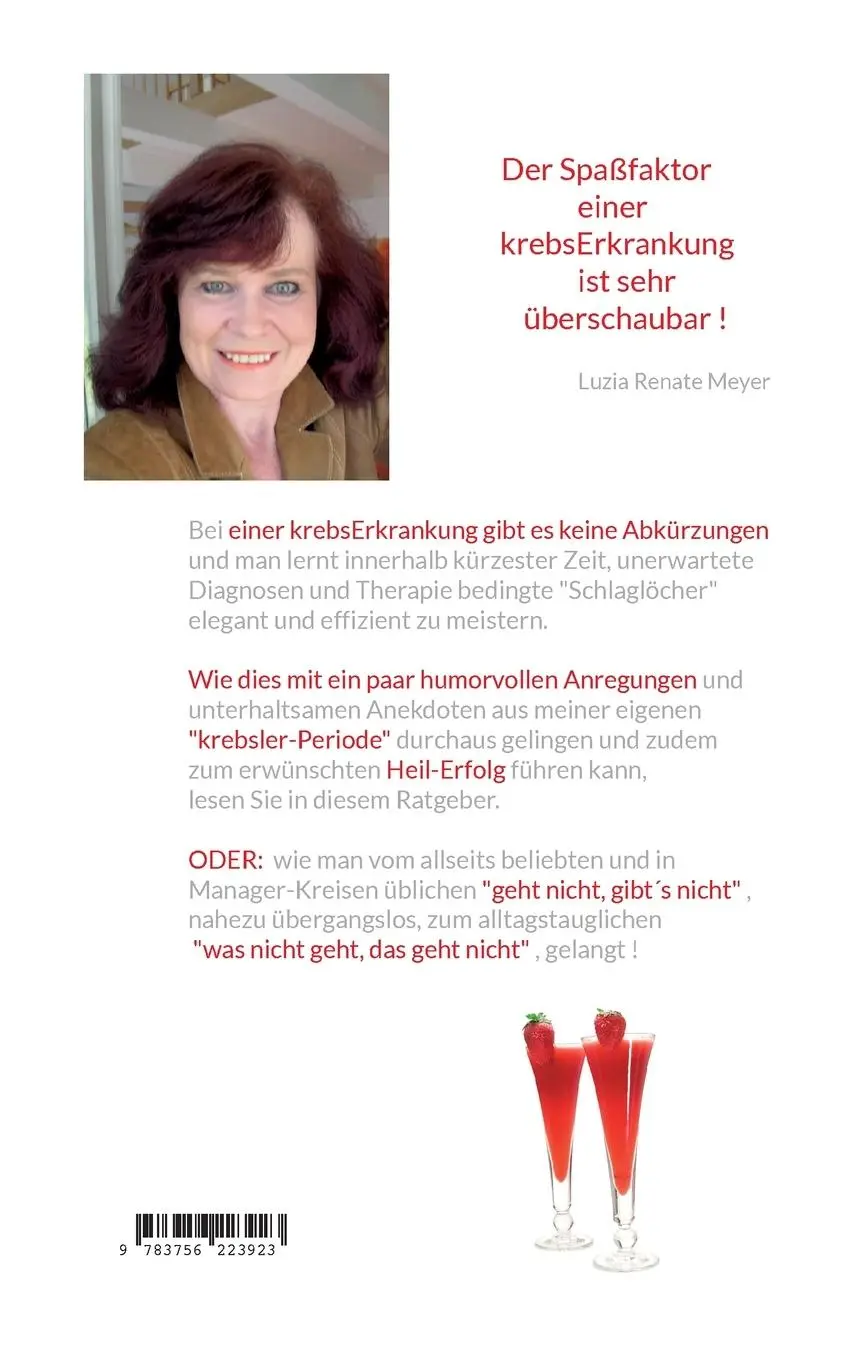 Rückseite: 9783756223923 | krebsManagement | Luzia Renate Meyer | Taschenbuch | 188 S. | Deutsch