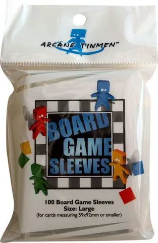 Cover: 5706569104023 | Board Game Sleeves Clear - Large | Auslaufartikel | Karten-Hüllen