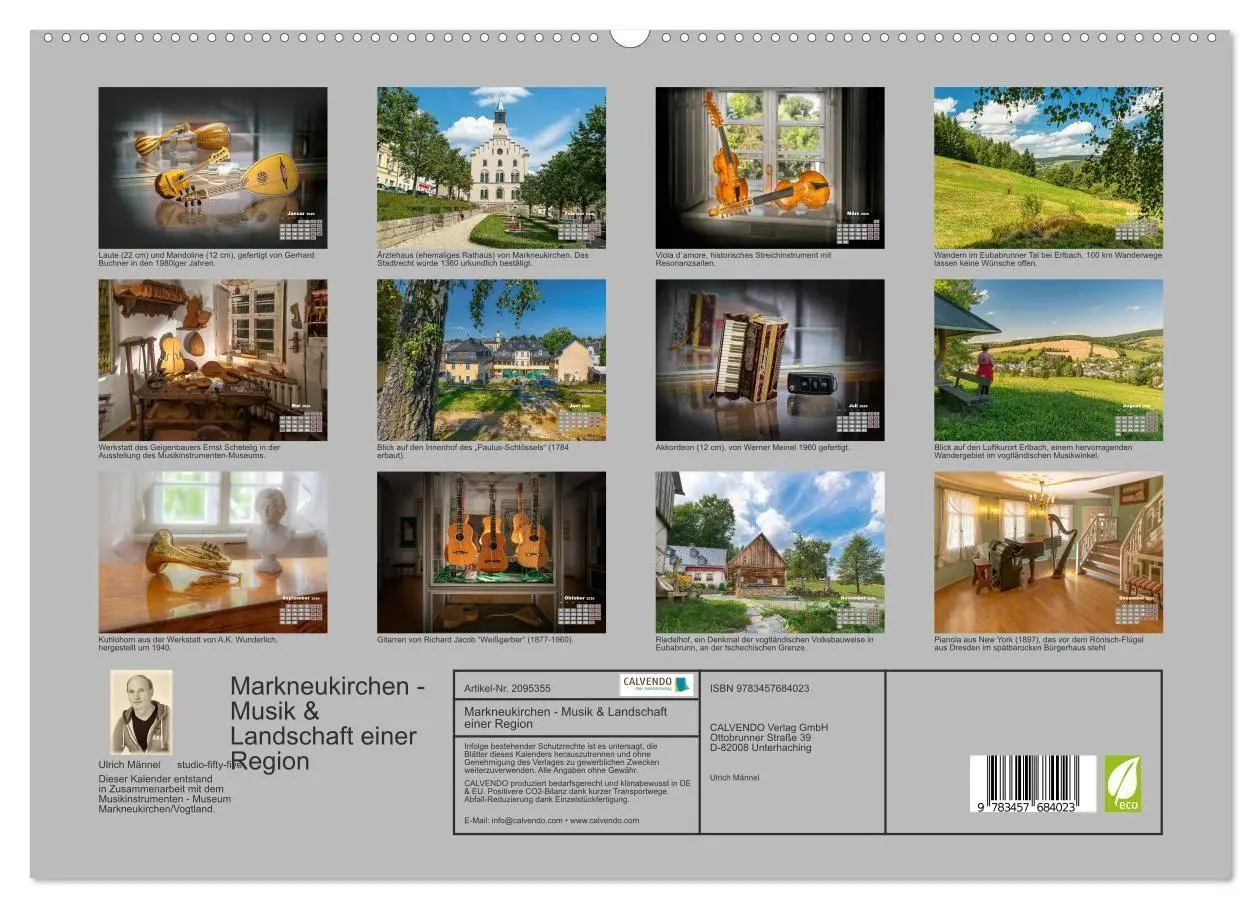 Bild: 9783457684023 | Markneukirchen - Musik &amp; Landschaft einer Region (hochwertiger...