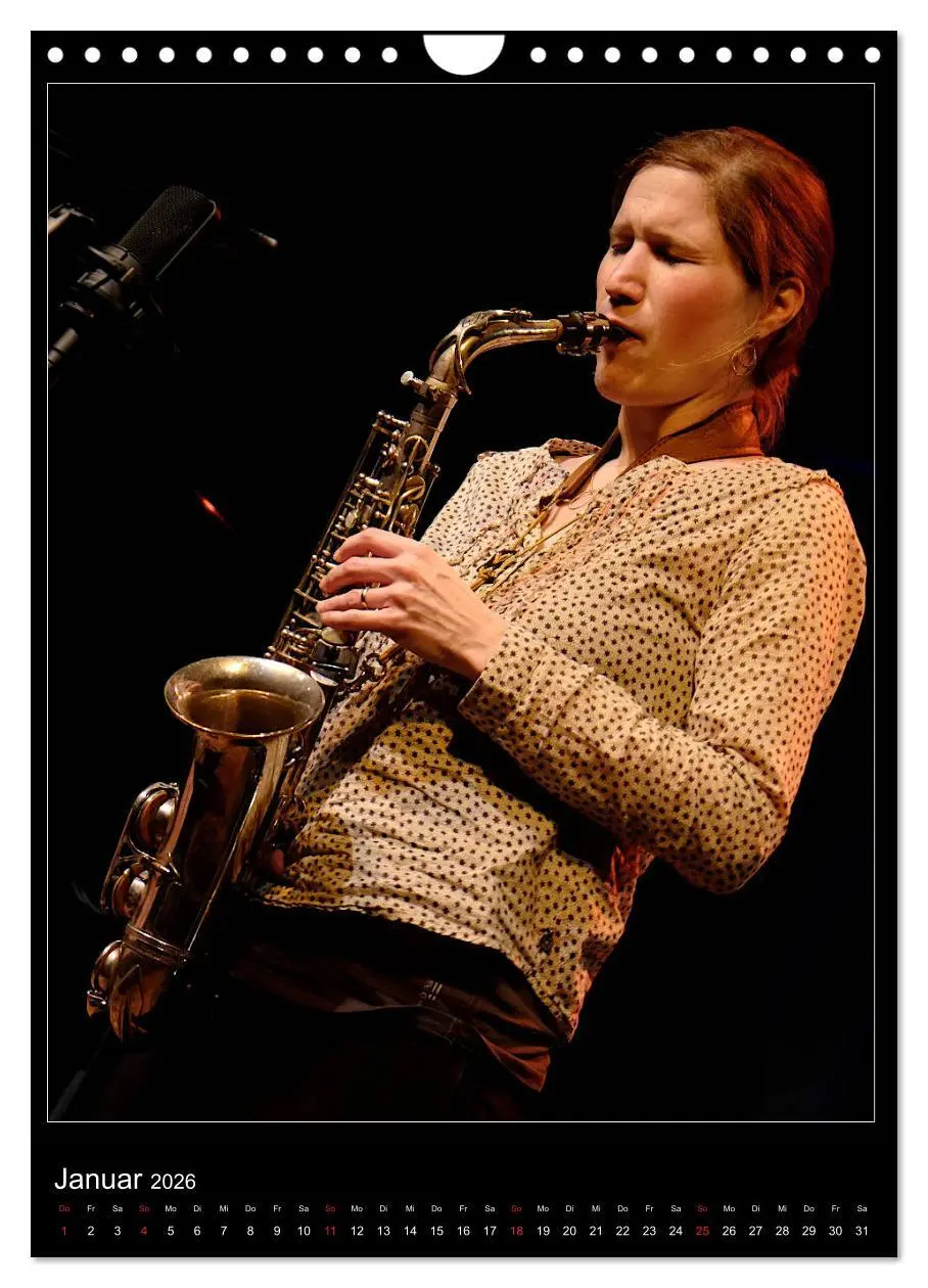 Bild: 9783516394023 | Jazzladys in der alten Schmiede (Wandkalender 2026 DIN A4 hoch),...
