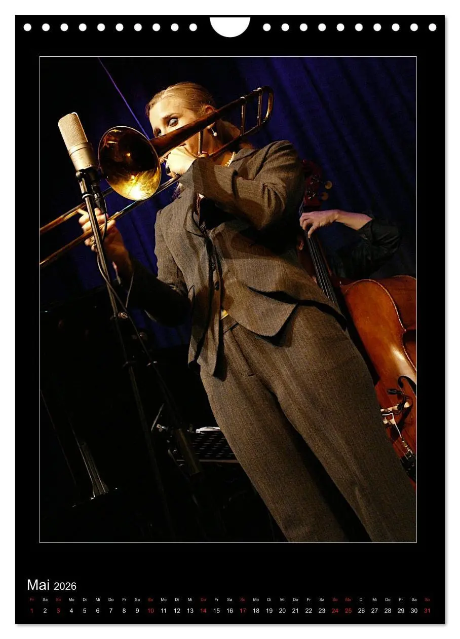 Bild: 9783516394023 | Jazzladys in der alten Schmiede (Wandkalender 2026 DIN A4 hoch),...