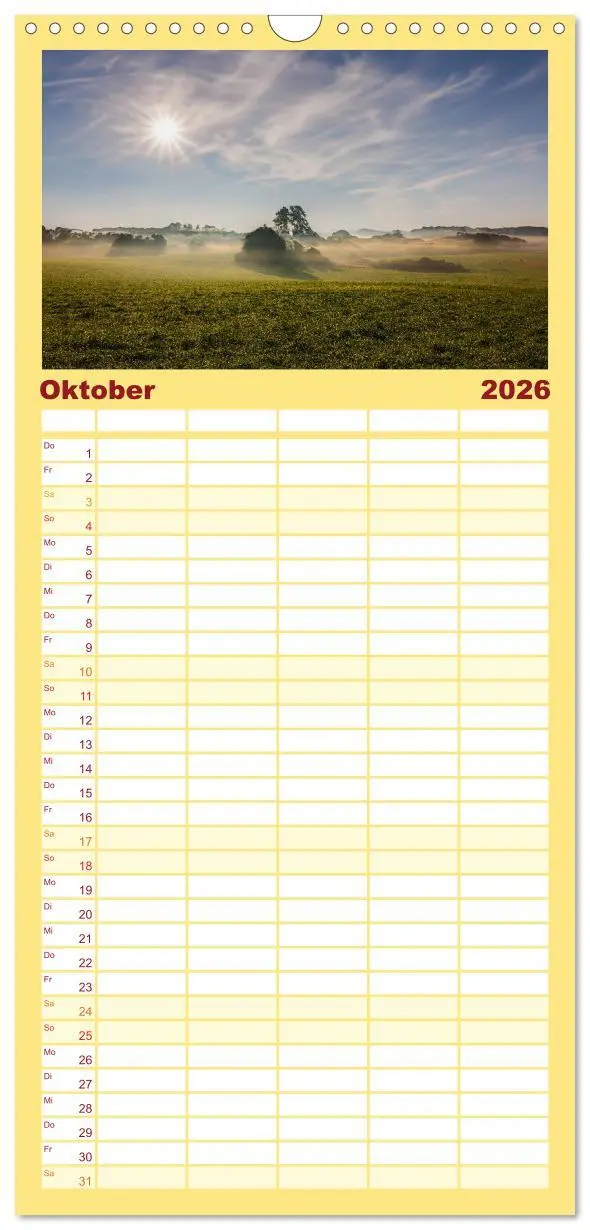 Bild: 9783516604023 | Familienplaner 2026 - Rügenliebe mit 5 Spalten (Wandkalender, 21 x...