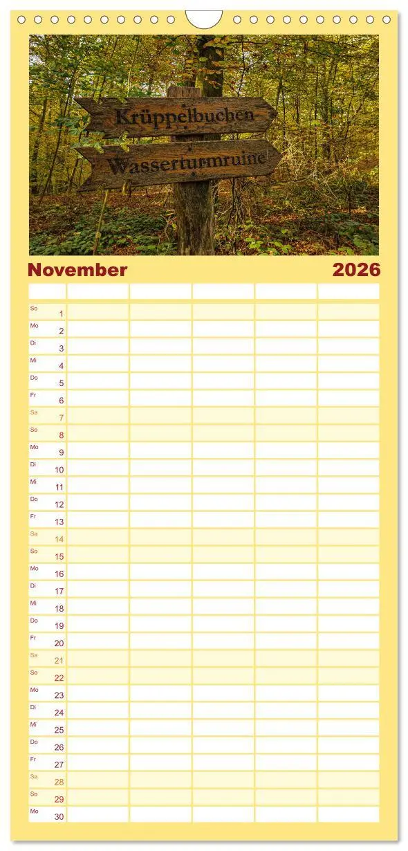 Bild: 9783516604023 | Familienplaner 2026 - Rügenliebe mit 5 Spalten (Wandkalender, 21 x...